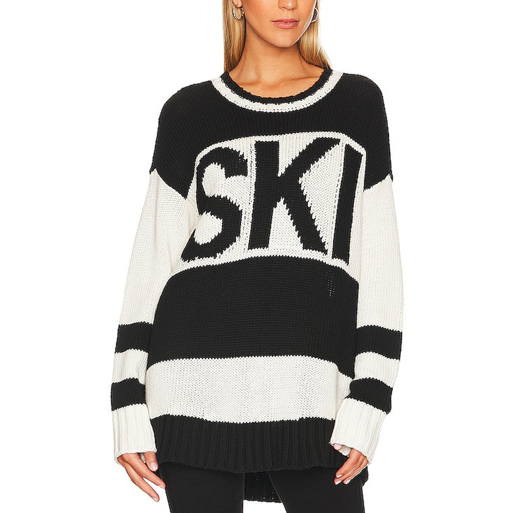 Show Me Your MuMu Black and White Sweater